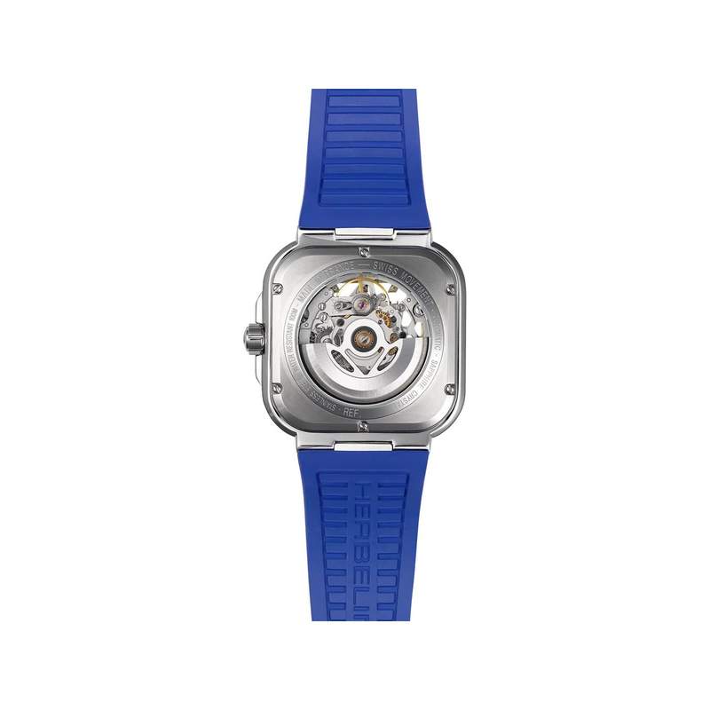 Montre MICHEL HERBELIN cap camarat homme bracelet caoutchouc - vue 3