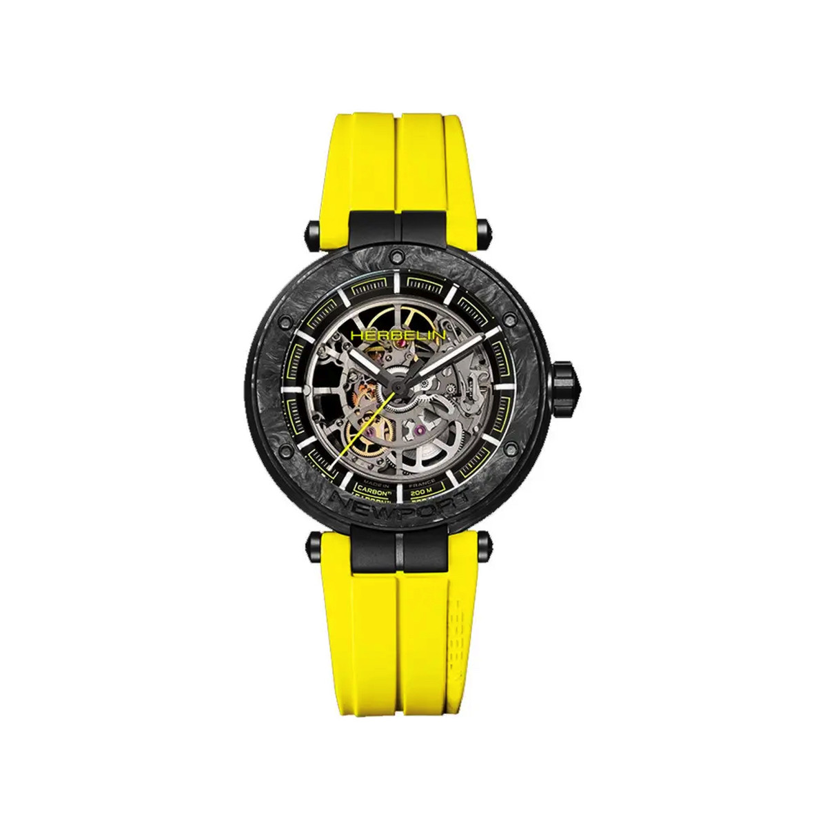 Montre MICHEL HERBELIN newport homme bracelet caoutchouc