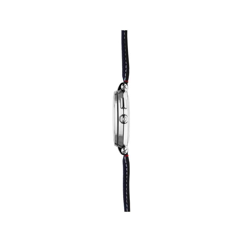 Montre MICHEL HERBELIN newport homme bracelet bleu - vue 2