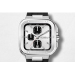 MICHEL HERBELIN cap camarat men's watch with rubber strap - view D1