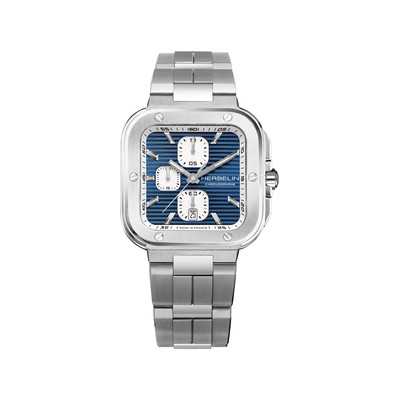 Montre MICHEL HERBELIN cap camarat homme bracelet acier - vue 1
