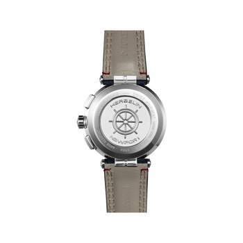 MICHEL HERBELIN Newport herenhorloge met blauwe band