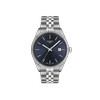 Montre TISSOT T-CLASSIC BALLADE homme cadran bleu bracelet acier inoxydable - vue V1