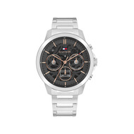 Montre TOMMY HILFIGER Henry homme cadran gris bracelet acier