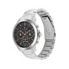 Montre TOMMY HILFIGER Henry homme cadran gris bracelet acier - vue V2