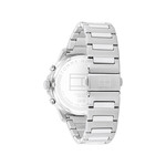 Montre TOMMY HILFIGER Henry homme cadran gris bracelet acier - vue 3