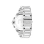 TOMMY HILFIGER Henry herenhorloge met groene wijzerplaat en roestvrijstalen armband - bekijk 3