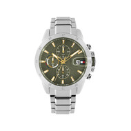 Montre TOMMY HILFIGER Jameson homme cadran vert bracelet acier