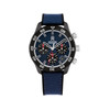 Montre TOMMY HILFIGER Th85 Carbon Bleu homme Bracelet Silicone - vue V1