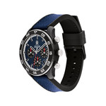 Montre TOMMY HILFIGER Th85 Carbon Bleu homme Bracelet Silicone - vue 2