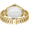 Montre LACOSTE le croc homme acier doré jaune cadran vert - vue V3