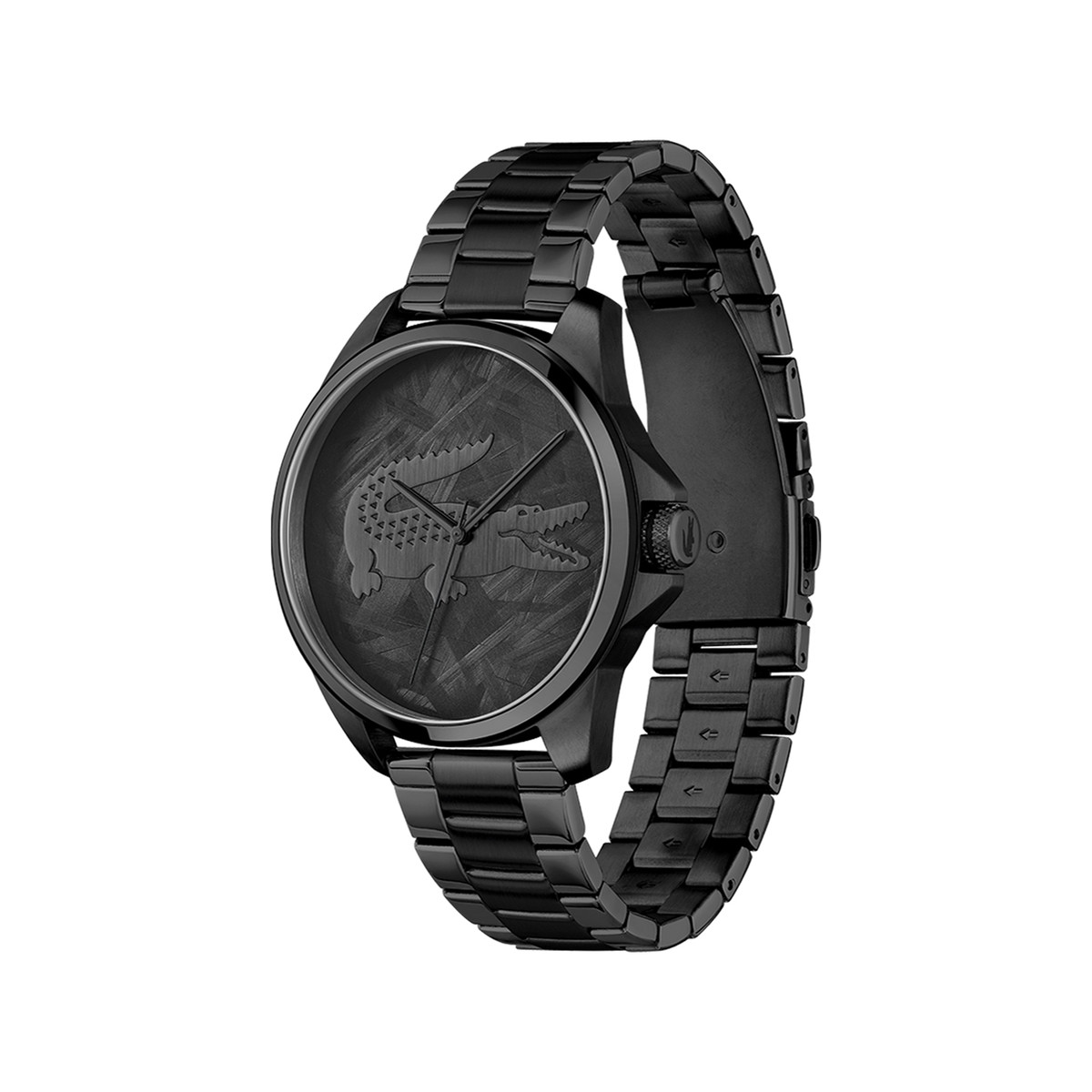 Montre LACOSTE le croc homme acier noir - vue 2