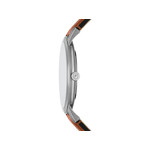 Montre FOSSIL minimalist homme bracelet cuir marron - vue 2