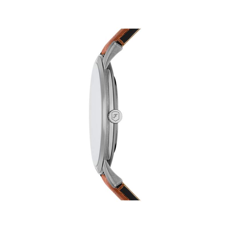 Montre FOSSIL minimalist homme bracelet cuir marron - vue 2