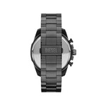 Montre DIESEL mega chief slim homme bracelet acier inoxydable gris anthracite - vue 3