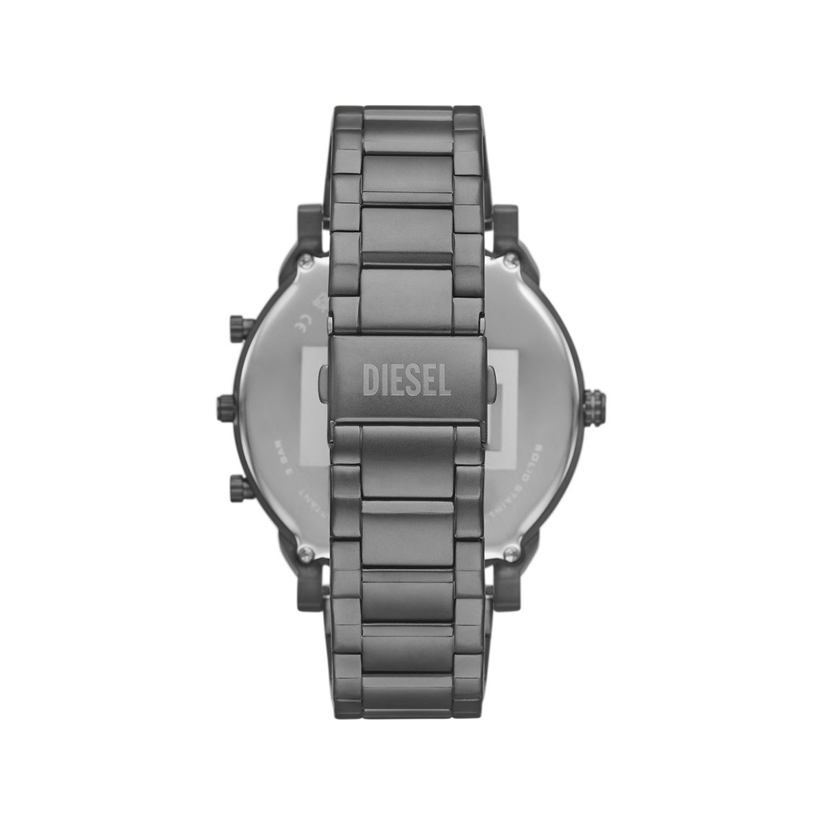 Montre DIESEL mr. daddy slim homme bracelet acier inoxydable gris anthracite - vue 3