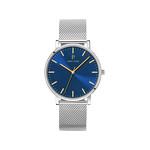 Montre PIERRE LANNIER essential homme bracelet acier gris - vue 1