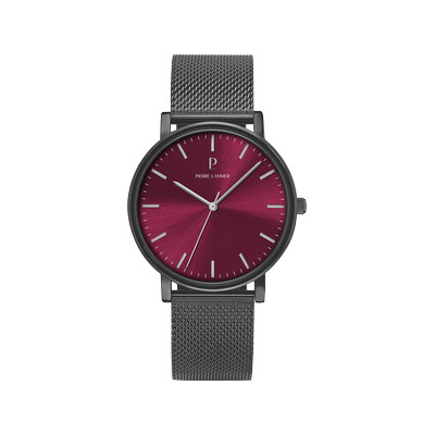 Montre PIERRE LANNIER essential homme bracelet acier gris - vue 1