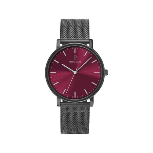 Montre PIERRE LANNIER essential homme bracelet acier gris