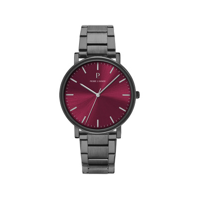 Montre PIERRE LANNIER essential homme bracelet acier gris - vue 1