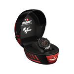 Montre TISSOT T-SPORT T-RACE MOTOGP 2025 homme cadran noir bracelet synthétique noir - vue D4