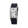 Montre LIP CHURCHILL homme automatique, acier bracelet cuir bleu - vue V1