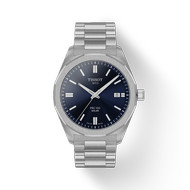 Montre TISSOT T-CLASSIC PRC 100 SOLAR homme cadran bleu bracelet acier inoxydable