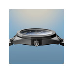 Montre TISSOT T-CLASSIC PRC 100 SOLAR homme cadran bleu bracelet acier inoxydable - vue D4