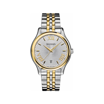 Montre BALMAIN beleganza homme bracelet acier inoxydable bicolore jaune - vue 1