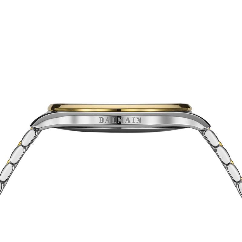 Montre BALMAIN beleganza homme bracelet acier inoxydable bicolore jaune - vue D2