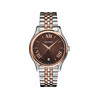 Montre BALMAIN beleganza homme bracelet acier inoxydable bicolore rose - vue V1