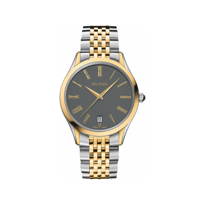Montre BALMAIN classic R homme bracelet acier inoxydable bicolore jaune - vue 1