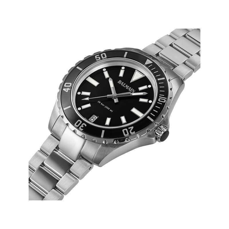 Montre BALMAIN ophrys homme bracelet acier inoxydable gris - vue 2