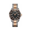 Montre BALMAIN ophrys homme bracelet acier inoxydable bicolore rose - vue V1