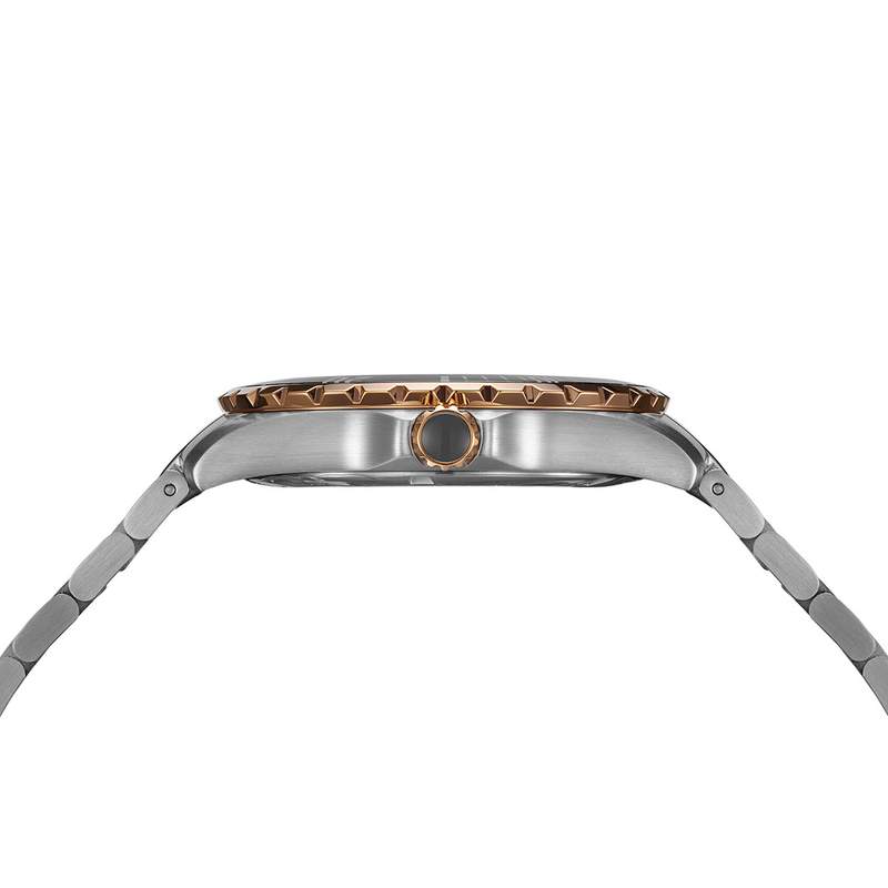 Montre BALMAIN ophrys homme bracelet acier inoxydable bicolore rose - vue D1