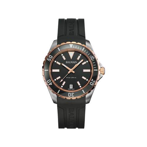 Montre BALMAIN ophrys homme bracelet caoutchouc gris