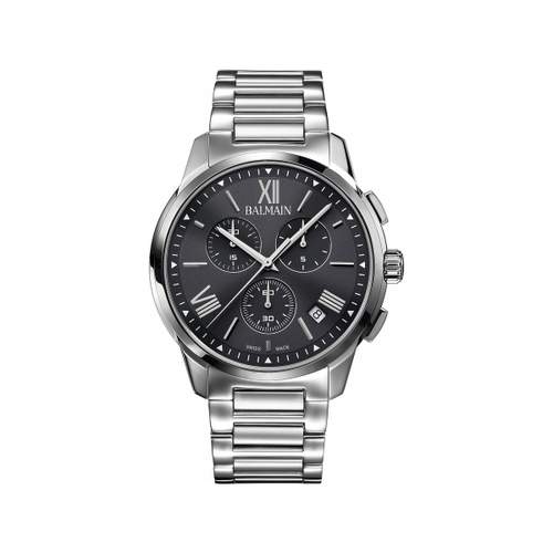 Montre BALMAIN madrigal homme bracelet acier inoxydable gris