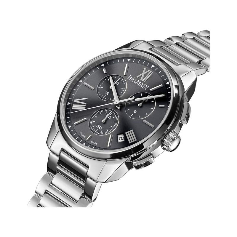 Montre BALMAIN madrigal homme bracelet acier inoxydable gris - vue 2