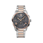 Montre BALMAIN madrigal homme bracelet acier inoxydable bicolore rose - vue 1