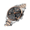 Montre BALMAIN madrigal homme bracelet acier inoxydable bicolore rose - vue V2