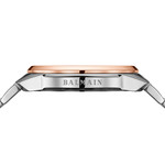 Montre BALMAIN madrigal homme bracelet acier inoxydable bicolore rose - vue D2