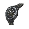Montre SWATCH scubaqua homme cadran bleu bracelet caoutchouc noir - vue V2