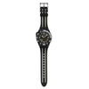 Montre SWATCH scubaqua homme cadran bleu bracelet caoutchouc noir - vue VD1