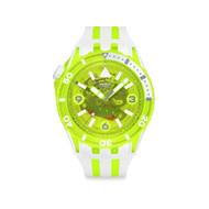 Montre SWATCH scubaqua homme cadran jaune bracelet caoutchouc jaune