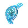 Montre SWATCH scubaqua homme cadran bleu bracelet caoutchouc bleu - vue V2