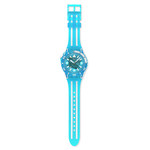 Montre SWATCH scubaqua homme cadran bleu bracelet caoutchouc bleu - vue D1
