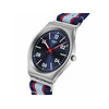 Montre SWATCH essentials homme cadran bleu bracelet textile bleu - vue V2