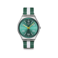Montre SWATCH essentials homme cadran vert bracelet textile vert