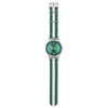 Montre SWATCH essentials homme cadran vert bracelet textile vert - vue VD1