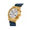 Montre SWATCH essentials homme cadran gris bracelet textile bleu - vue V2